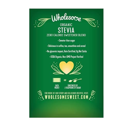 Wholesome Organic Stevia - Natural Sweetener for Health-Conscious Consumers in the Kitchen
| Wholesome Organic Stevia -