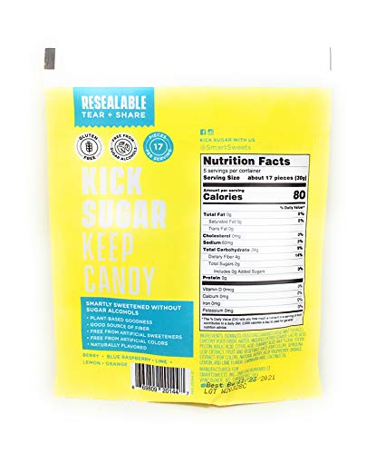 SMART SWEETS Sour Blast Buddies, Sour Flavor Ideal for Teens and Young Adults to Enjoy on a Hot Day
| SMART SWEETS Sour