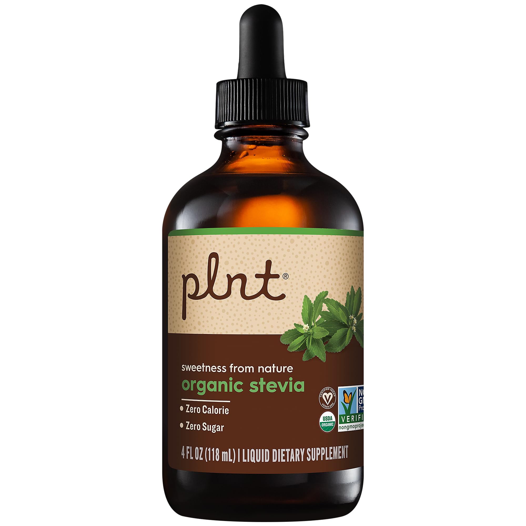 Organic Stevia, Zero Calorie & Zero Sugar Sweetener (4 Fl. Oz.) for Dieters
| Organic Stevia, Zero Calorie & Zero Sugar